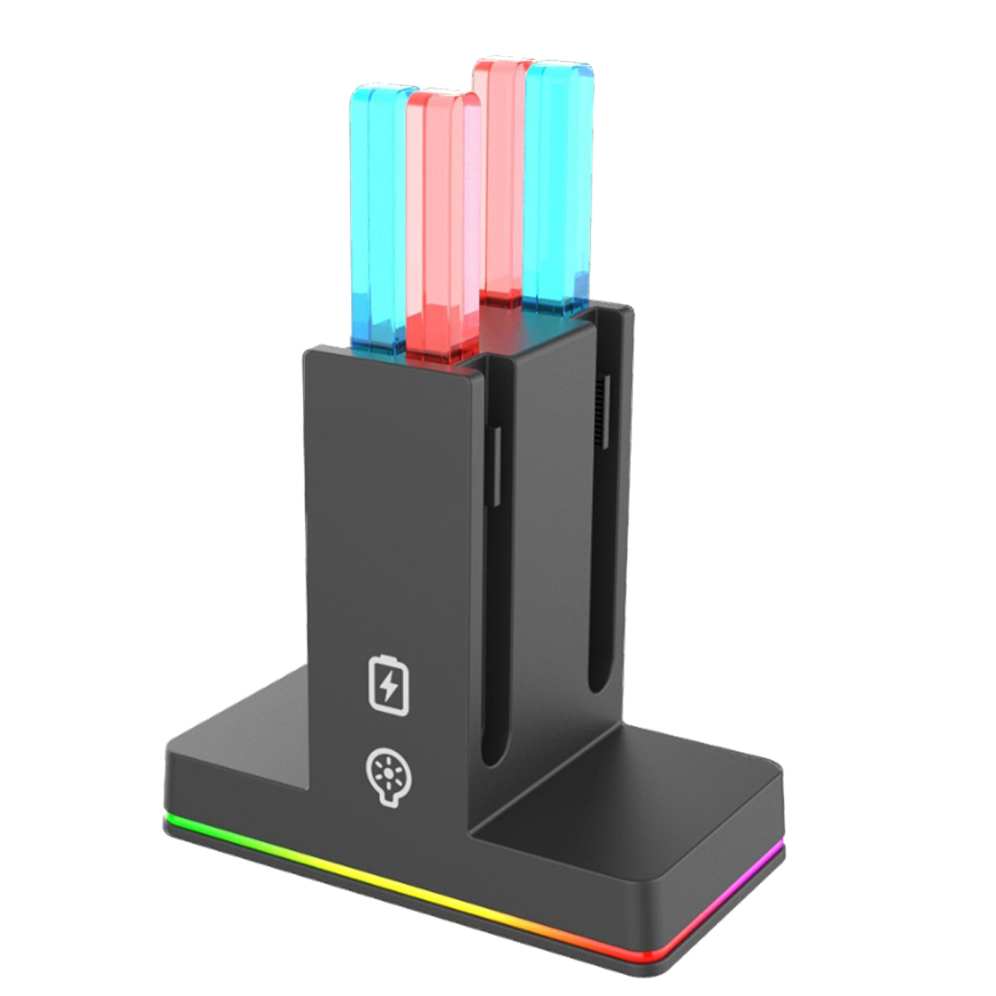 SWITCH2 Crystal Column Quad Chargers