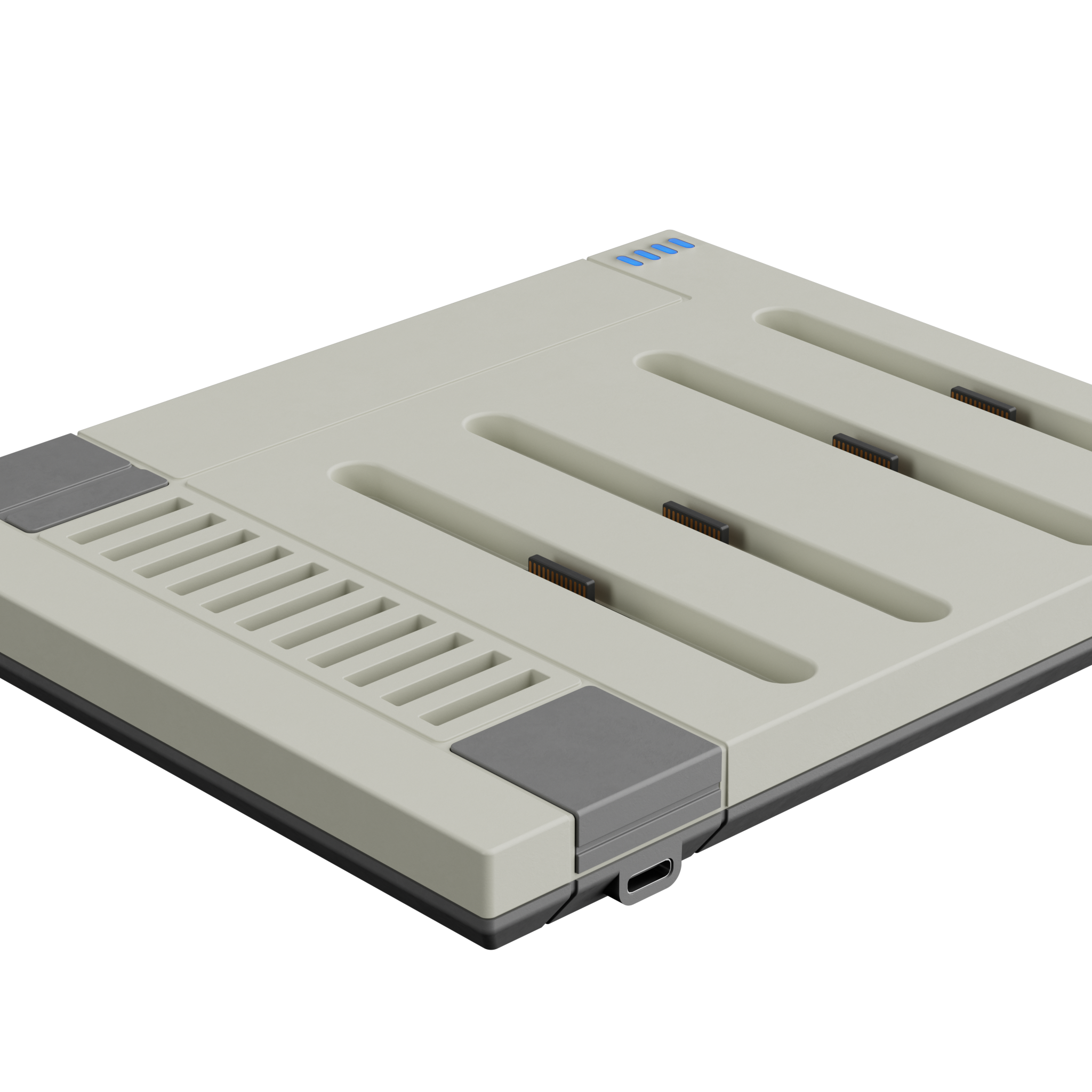 SWITCH2 NES Retro Quad Controller Charger