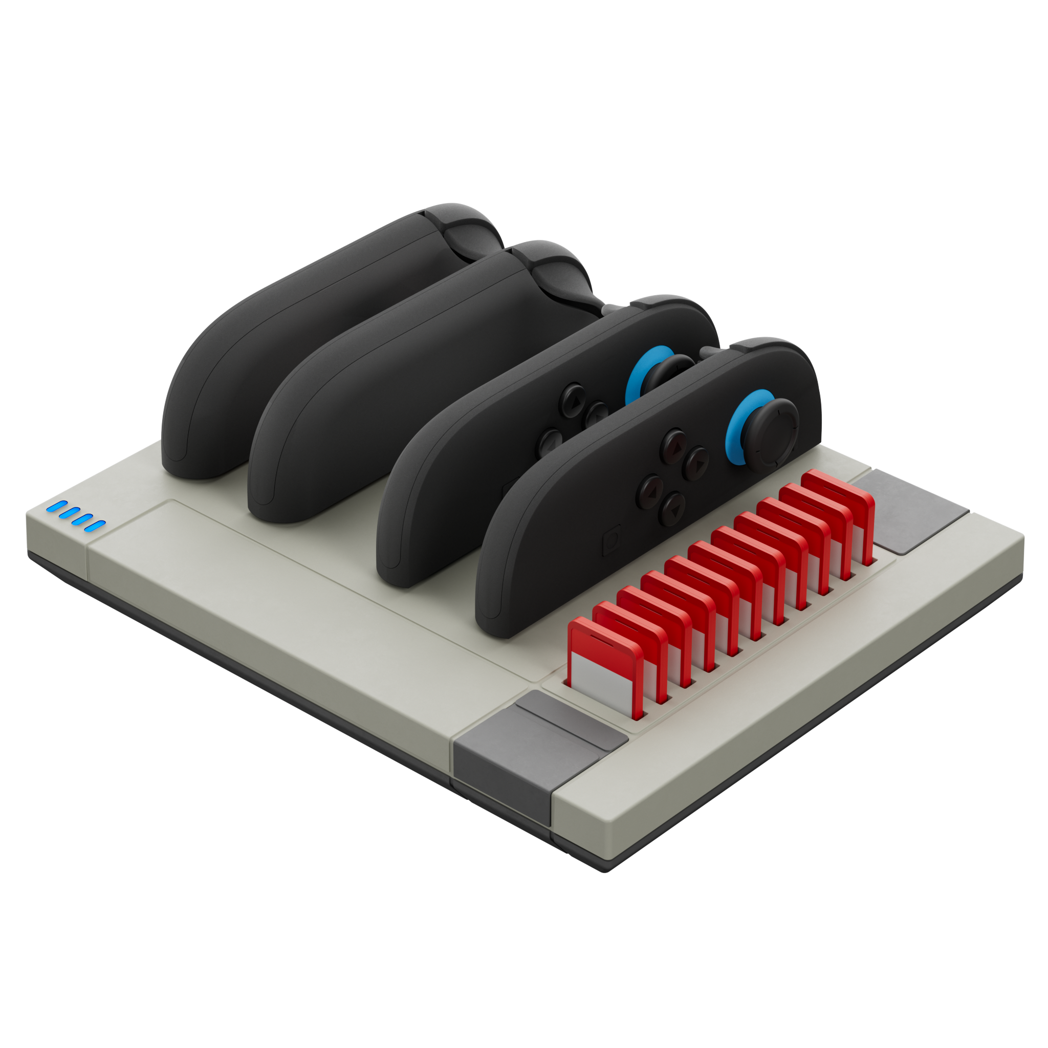 SWITCH2 NES Retro Quad Controller Charger