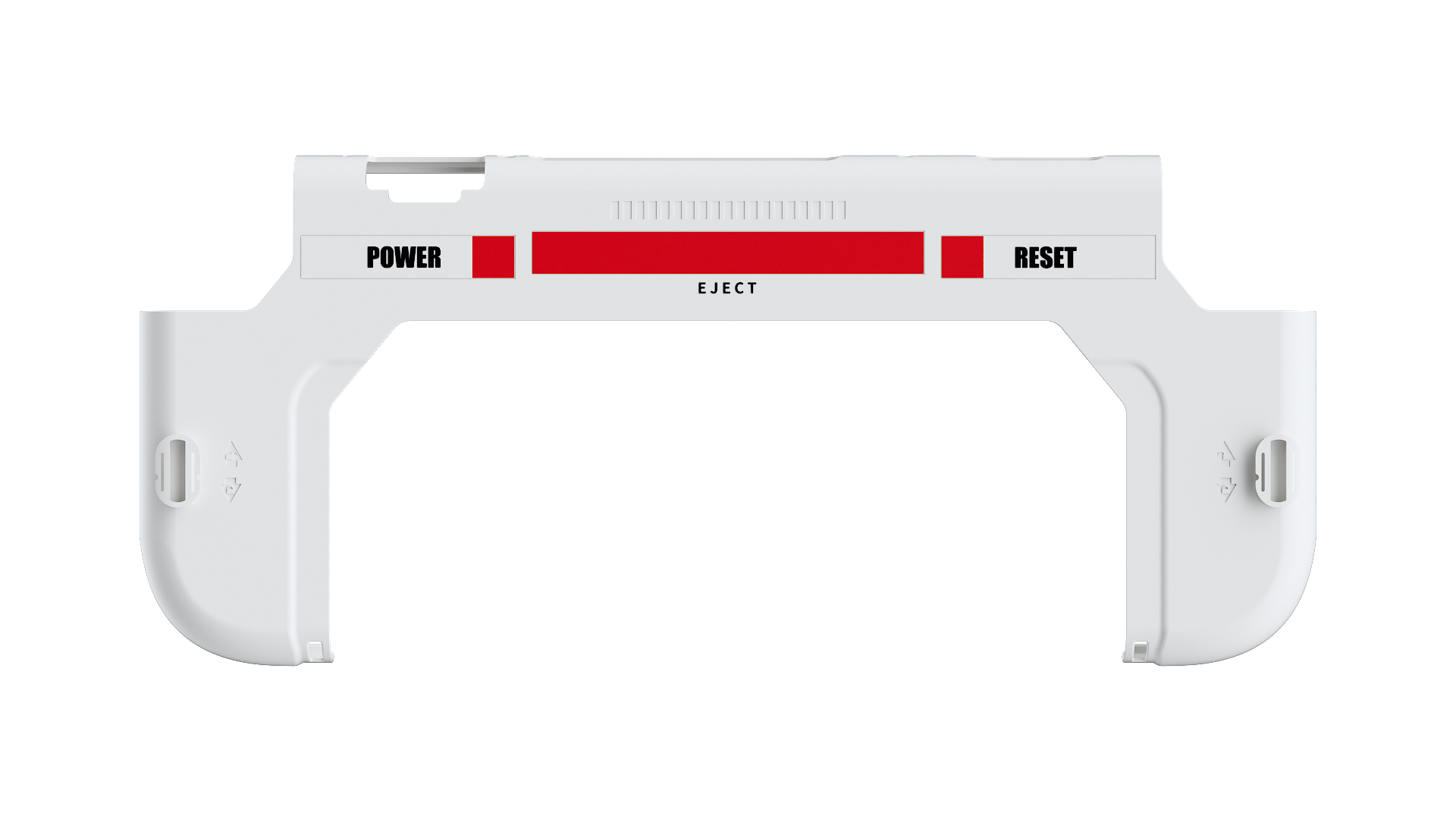 SWITCH2 Multi-function Red and White Game Console Grip