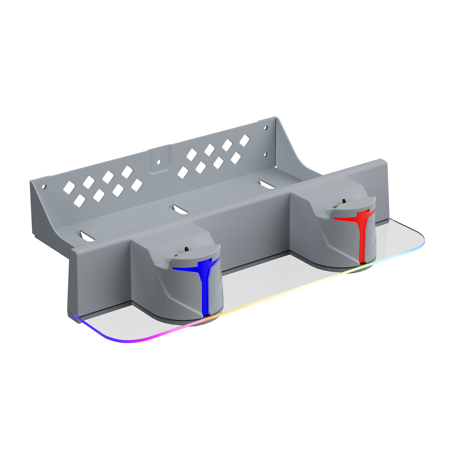 RGB PS5 charging wall mount