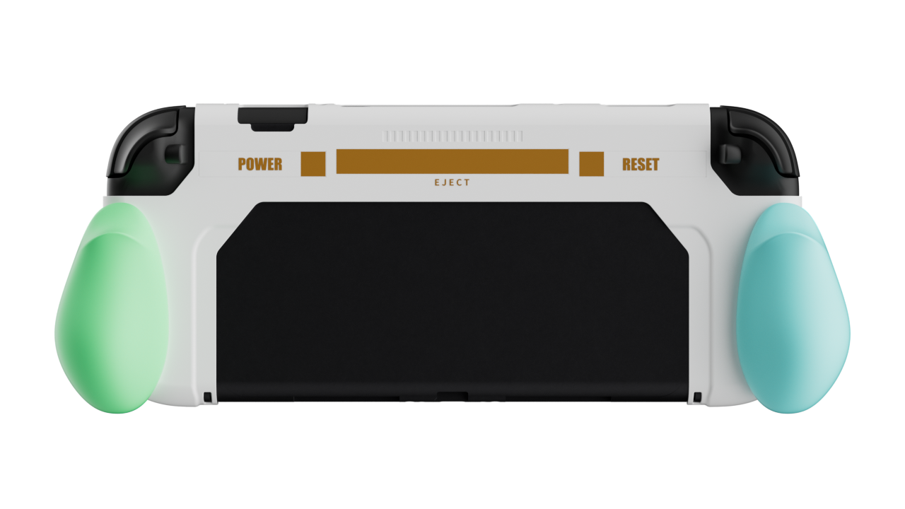 SWITCH2 Multi-function Red and White Game Console Grip