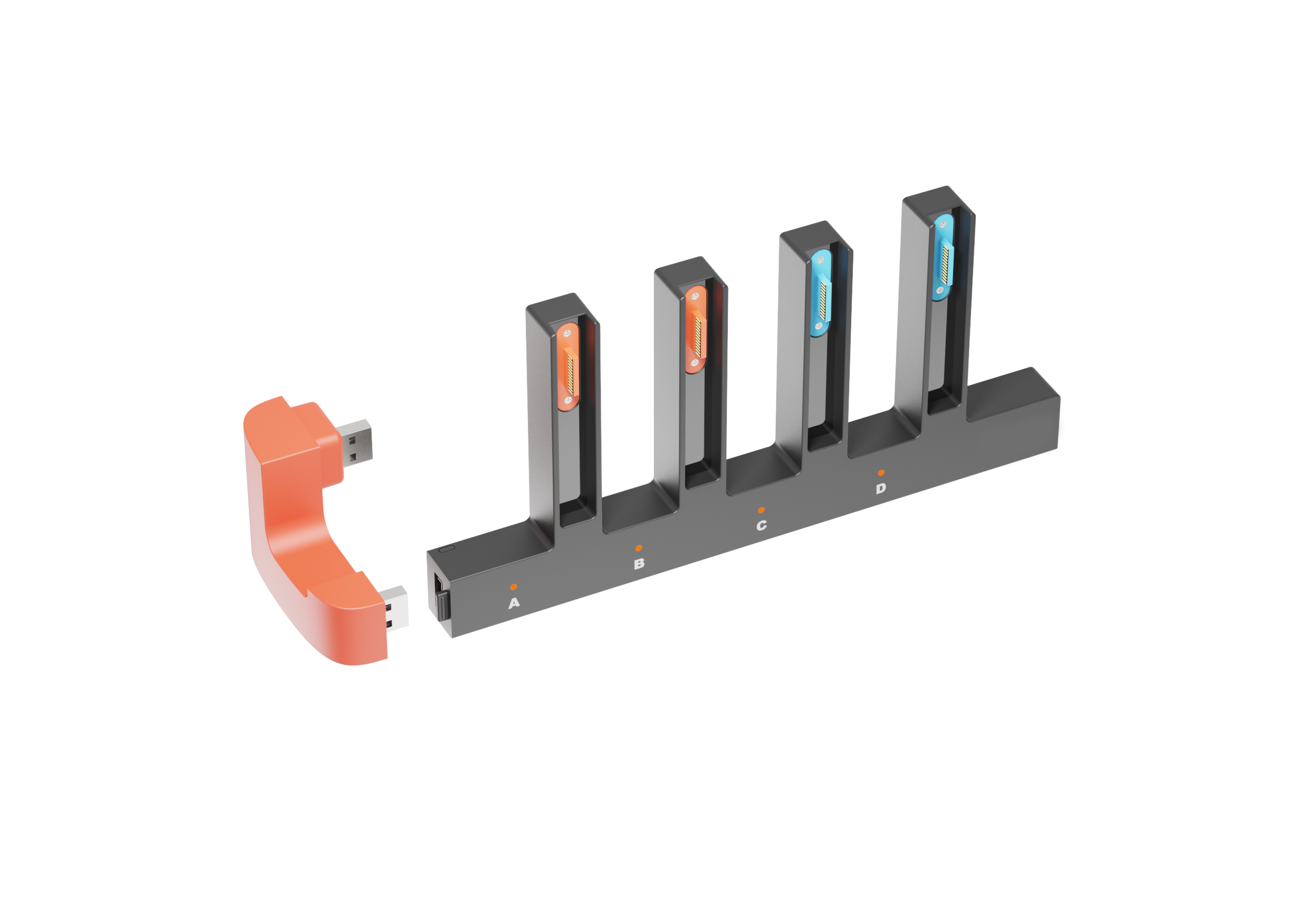 SWITCH2 DOCK + Quad Controller Charger